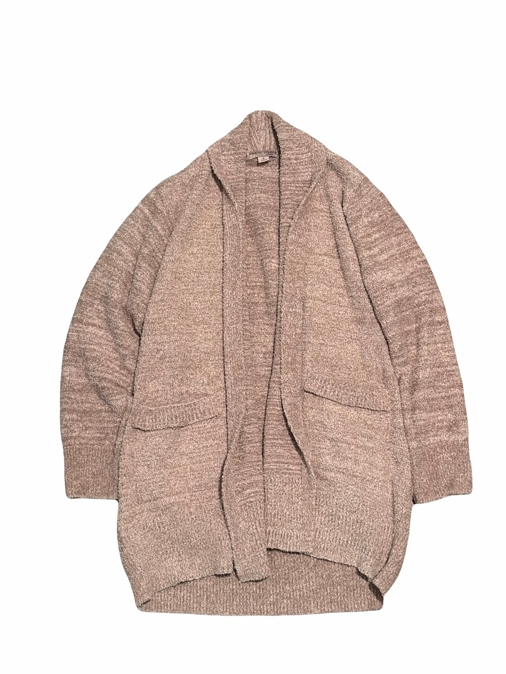 Barefoot Dreams CozyChic Cardigan in Dusty Mauve
